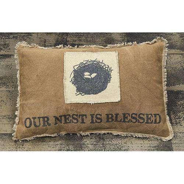 Nest is Blessed Pillow - The Fox Decor